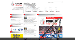 Desktop Screenshot of forumtrenera.com